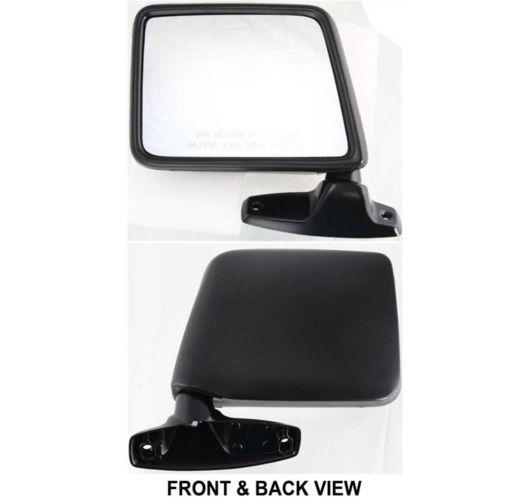 New drivers manual side view mirror glass and paddle type housing assembly ford