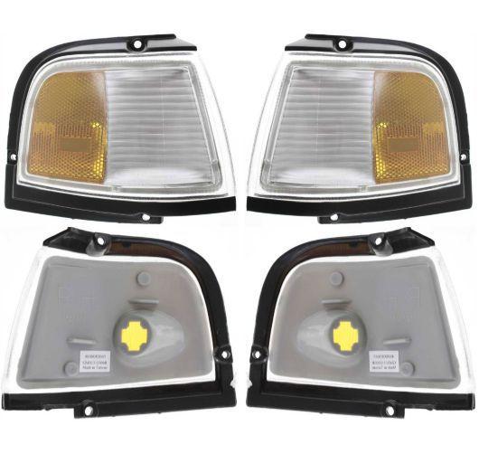 Oldsmobile ciera 88-96 left & right side marker corner lights lamps pair set