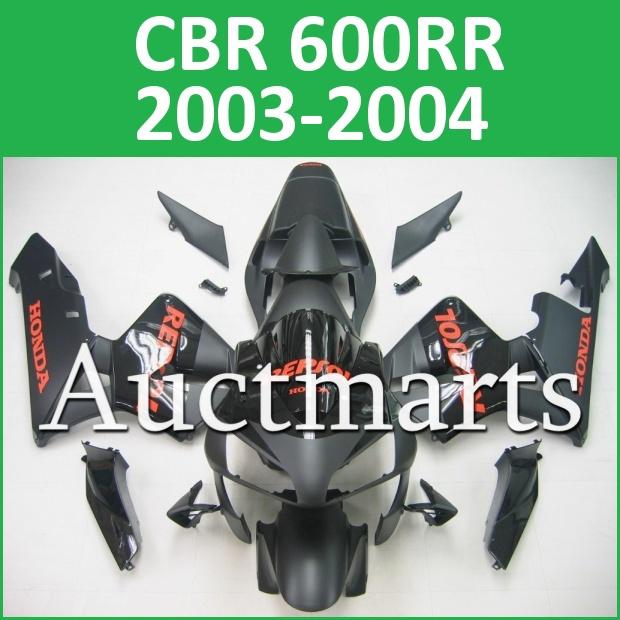 Fit honda 03 04 cbr600rr cbr 600 rr 2003 2004 fairing kit abs plastics a86 c03