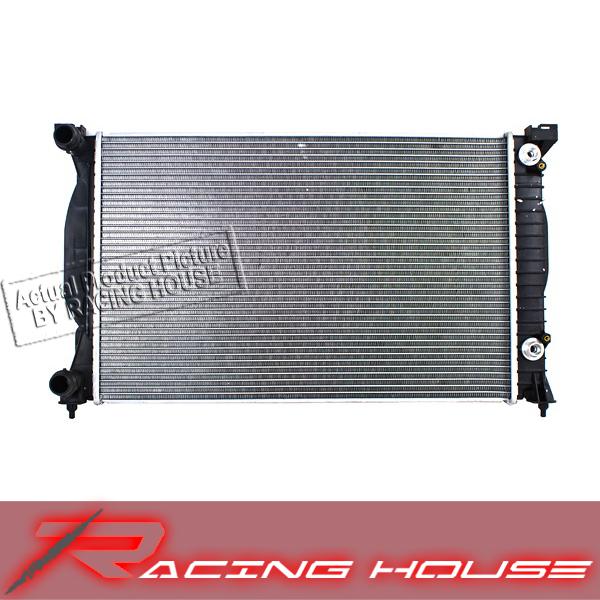 2002-2006 audi a4 s4 quattro a/t m/t w toc+eoc 4cyl turbo aluminum radiator set