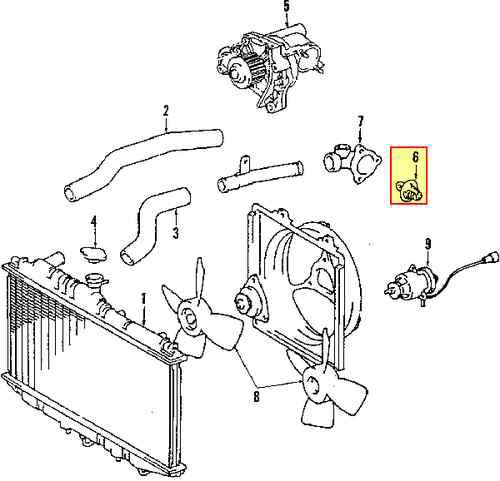 Toyota 90916a3003 genuine oem factory original thermostat