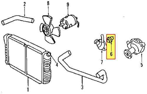 Ford f8cz8575aa genuine oem factory original thermostat