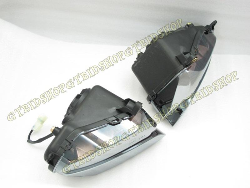 Headlight headlamp for honda cbr600rr cbr600 rr cbr 600 f5 07 08 09 10 silver 7d