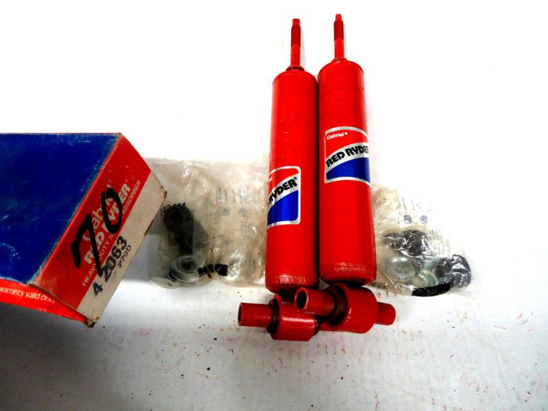 1965-74 buick-cadillac; gabriel red ryder front shocks