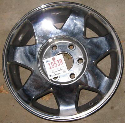 Escalade esv ext aluminum alloy wheel rim silver 2003 2004 2005 2006 19539