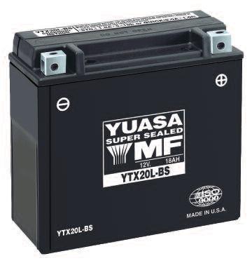 Yuasa maintenance free battery - yt4b-bs  yuam62t4b