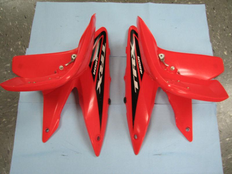 2005 trx 450r red front fenders 450 r fender 04 -05 #224f