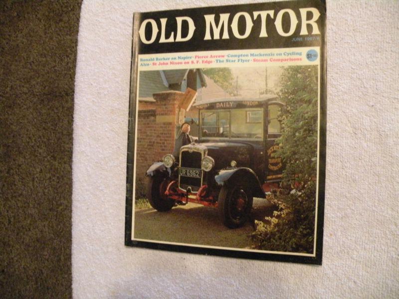 Old motor -magazine - steam tractors,many pictures-star motor company=napier-