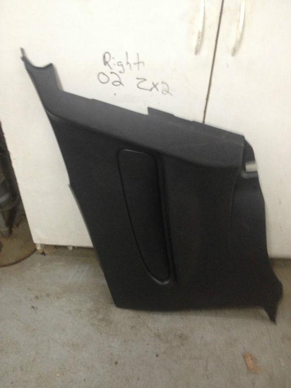 2002-2003 escort zx2 2 door coupe right passenger side lower quarter trim 