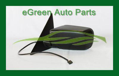 99-05 3 series sedan door side mirror left driver power non-folding w/o memory