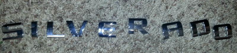 2010-2013 chevrolet silverado lt script lettering emblems nameplates