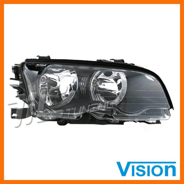 00-01 bmw e46 2dr coupe right rh halogen headlight lamp 323ci 325ci 328ci 330ci