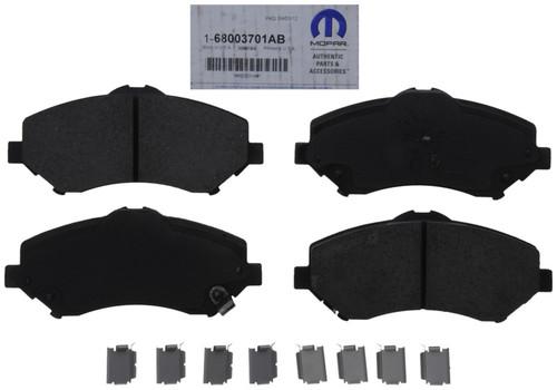 Mopar oem 68003701ab disc brake pad/brake pad or shoe, front