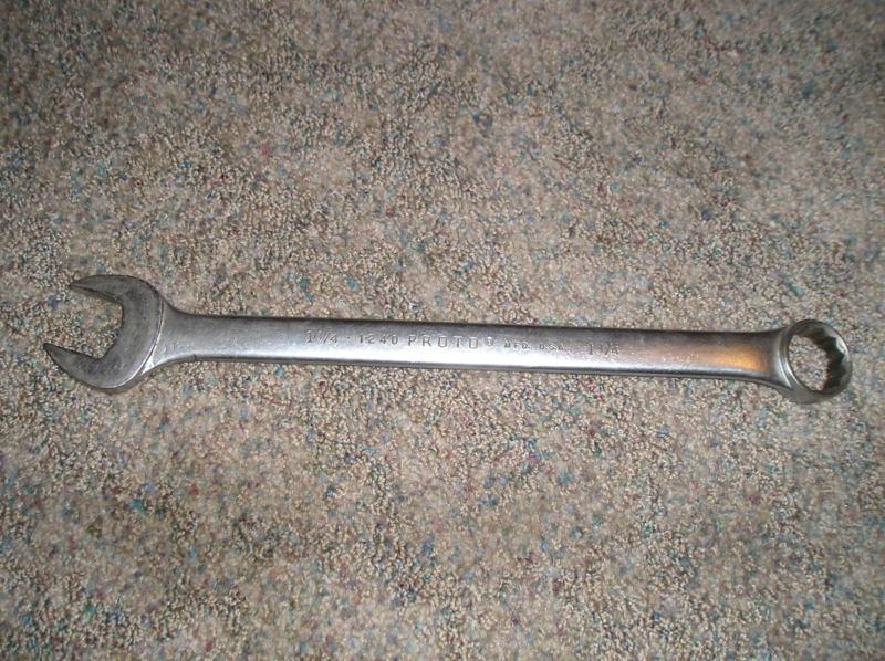 Proto professional 1-1/4" combination end wrench 1240