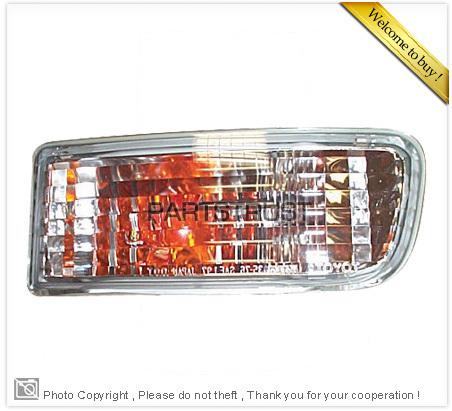 99-02 toyota 4runner signal/bumper light left lh driver side brand new oe style