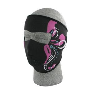 Neoprene face mask, women's, mardi gras