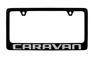 Dodge genuine license frame factory custom accessory for caravan style 3