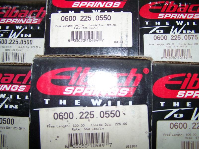 1 pair - eibach coil springs 0600.225.0550