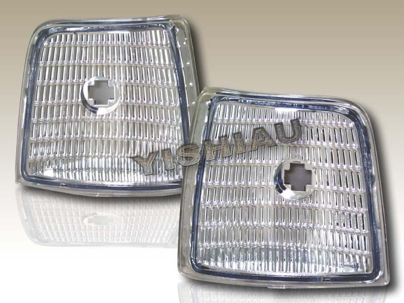 92 93 94 95 96 ford f-150/f-250/bronco chrome side marker corner lights