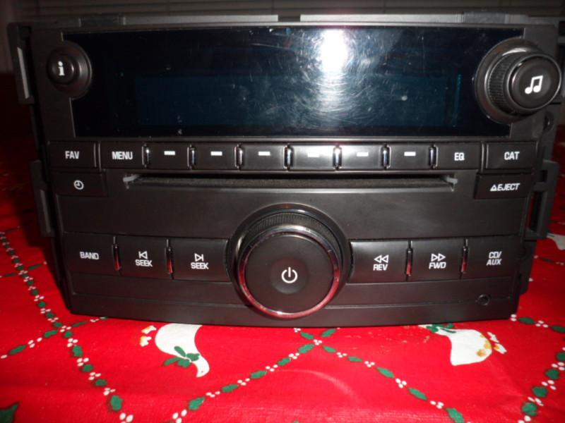 09 10 cobalt oem am/fm cd player with aux looks brand new