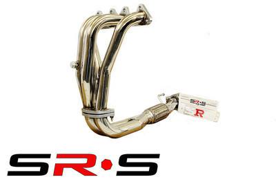 Srs honda accord 1998-2002 2.3l 4cyl f23 t-304 headers header + downpipe sr*s