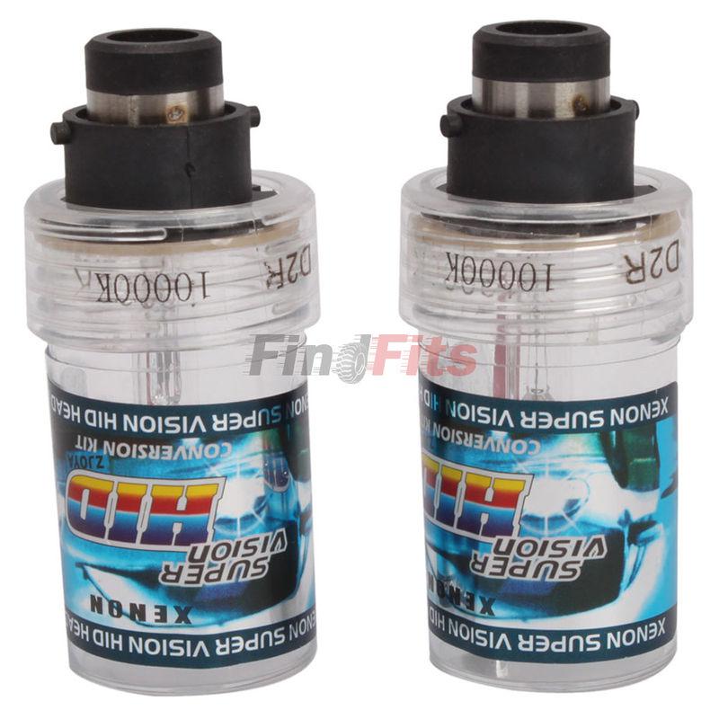 New 2pcs car xenon hid d2r 10000k 35w head light bulb lamp