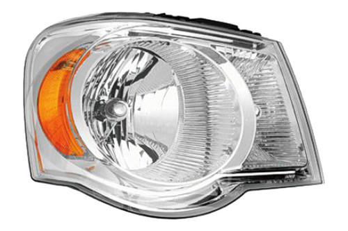 Replace ch2503179 - 07-09 chrysler aspen front rh headlight lens housing