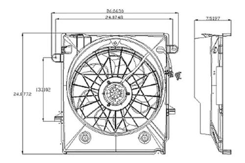 Replace fo3115161 - 01-10 ford ranger dual fan assembly truck oe style part