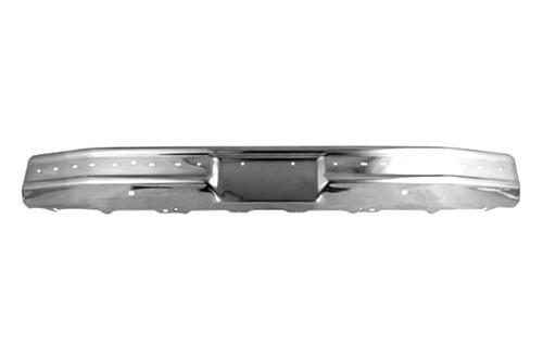 Replace fo1002168v - ford f-150 front bumper face bar w pad holes oe style