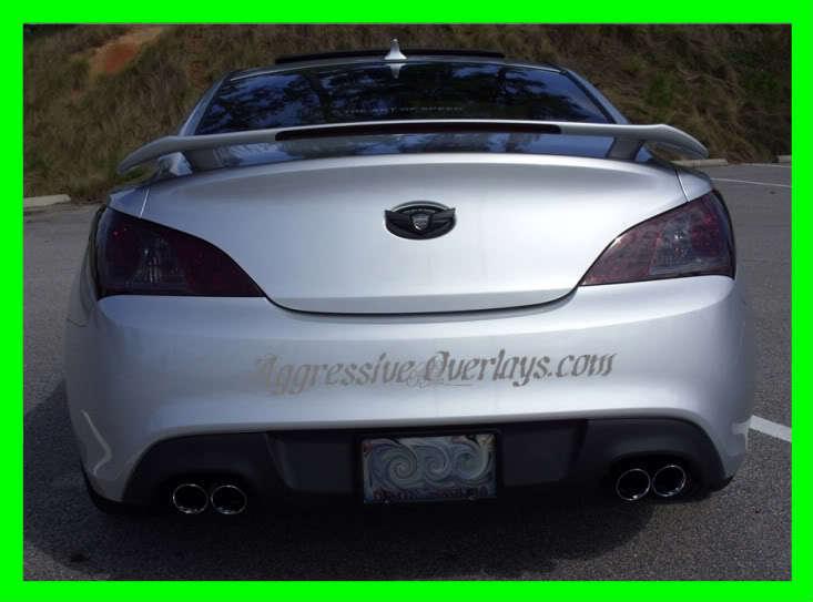 Purchase Fits Genesis Coupe Taillight Tint Film Overlay Smoke lights