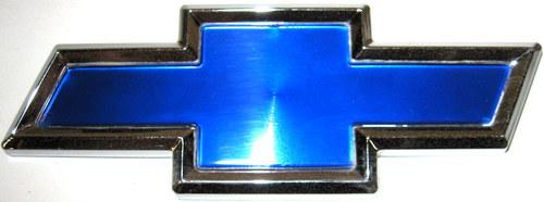 00-05 chevrolet monte carlo rear trunk emblem blue bowtie badge logo