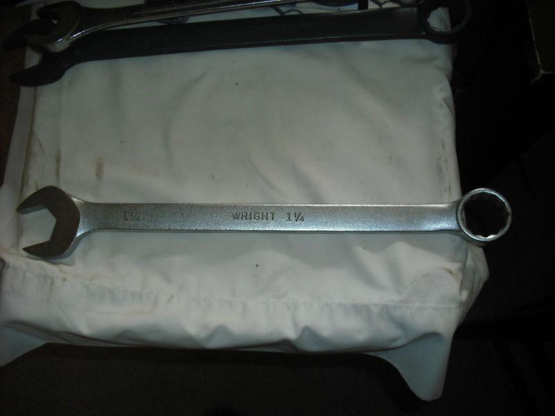 Wright tool 1-1/4" combination wrench 