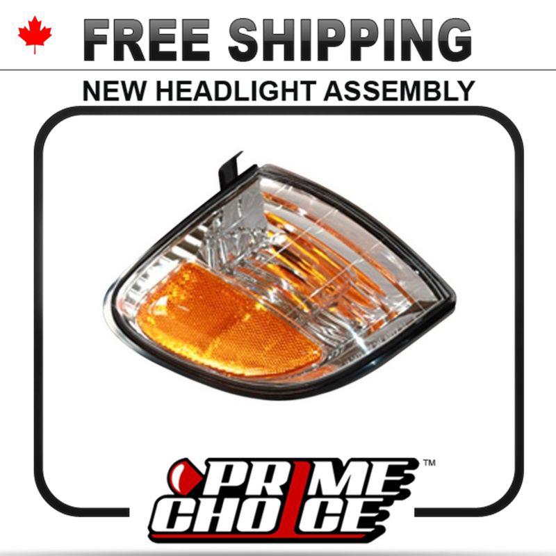 Front turn signal lamp light assembly for right hand passenger side rh