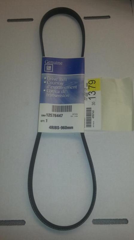 Gm 12576447 genuine oem factory original ac belt