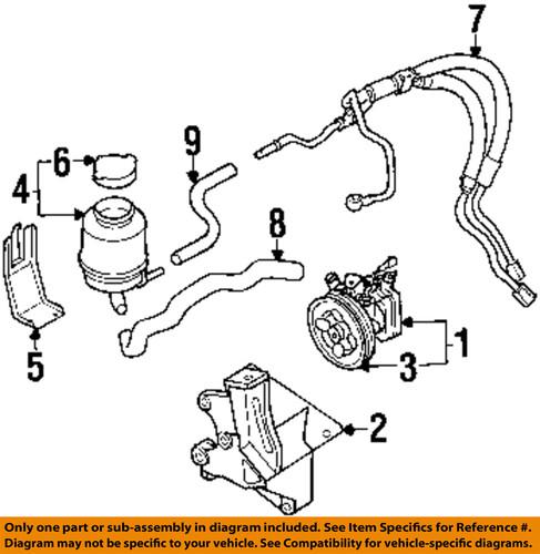 Subaru oem 34430fe041 power steering pump/steering pump