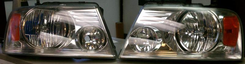 2004-2008 f 150 oem headlights very good condition!