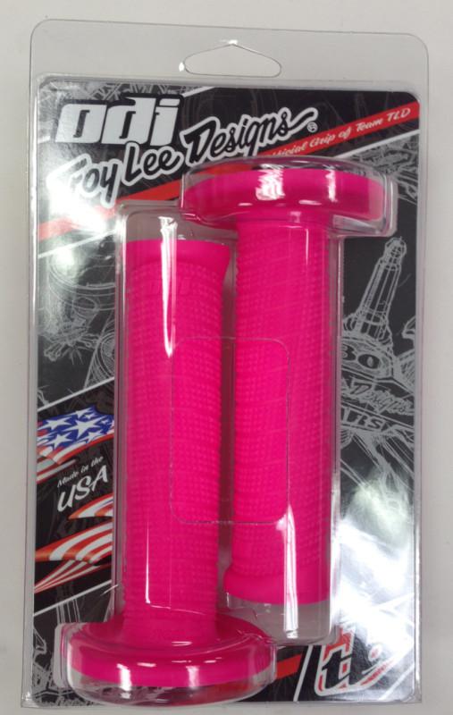 New odi troy lee designs pink mx grips dirt bike renthal tag motocross tld