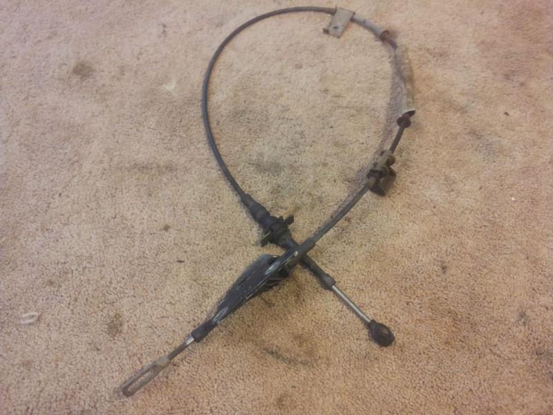 99-04 ford mustang v6 3.8l automatic trasmission to shifter cable oem