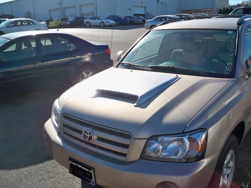 2000 2001 2002 2003 2004 2005 2006 2007 toyota highlander hood scoop 