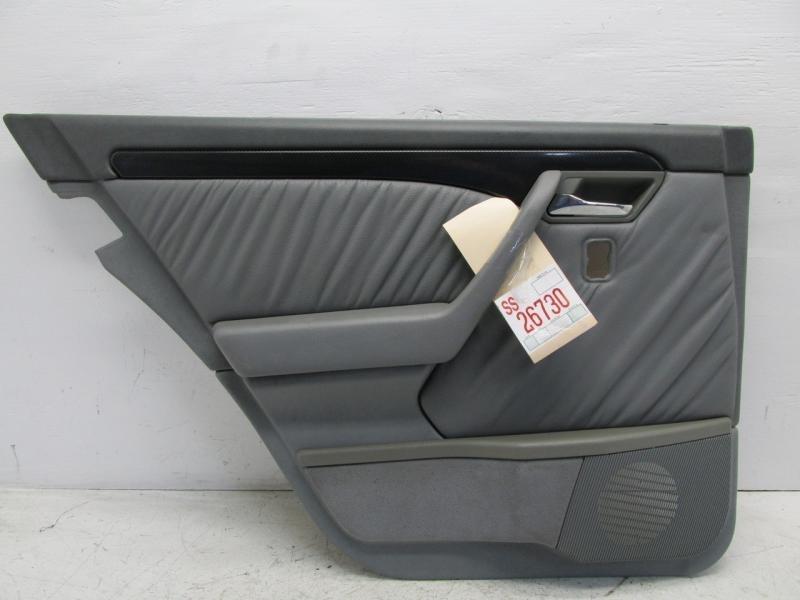 96 97 mercedes c class c280 left driver rear door inner trim panel cover handle 