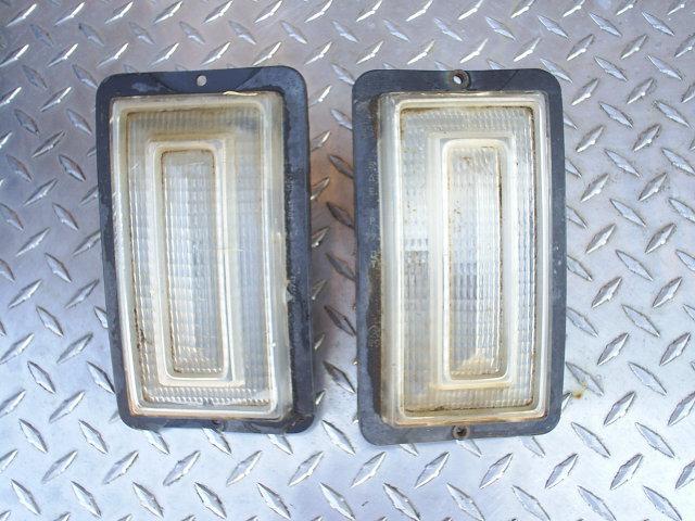 Mopar dodge truck turn signal lenses 77 78 lil red warlock ramcharger 440