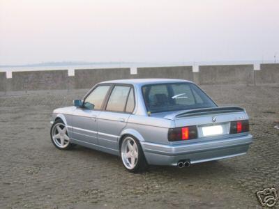 Bmw e30 rear apron m-tech ii style '89-'92 body kit