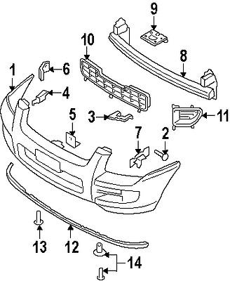 Kia 865821f000 genuine oem factory original outer bracket