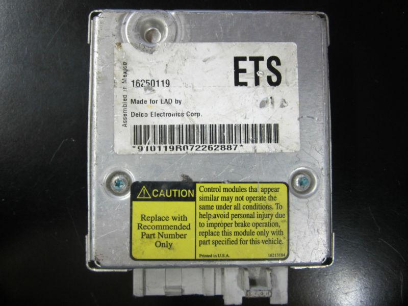 Abs module 16250119 1996-1999 chevrolet pontiac