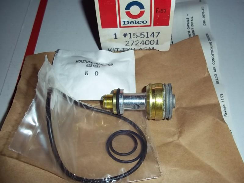 Delco--new -nos gm air conditioning evaporator valve-15-5147--oem 2724001