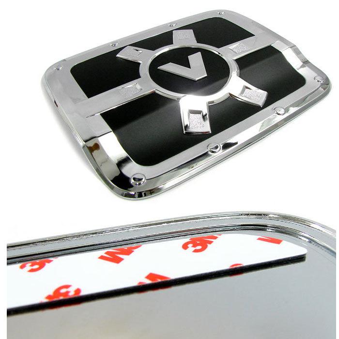 2006~2010 accent(verna) chrome gas/fuel door cap cover car kyungdong k-159