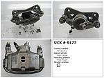 Undercar express 10-29177 front right rebuilt caliper with pad