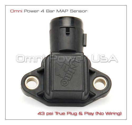 Omni power 3 bar map sensor honda civic del sol accord