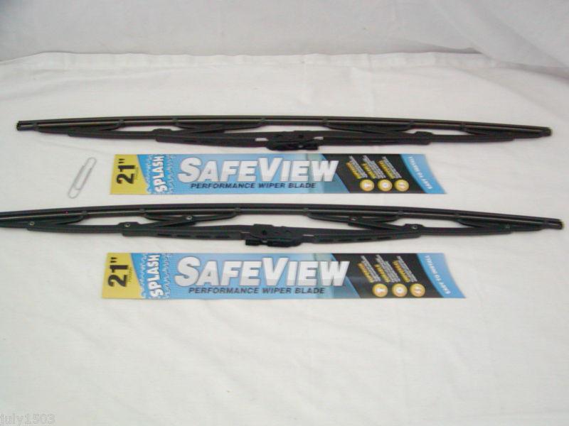 Two (2) 21" splash safeview performance wiper blade bsv-21 free shipping