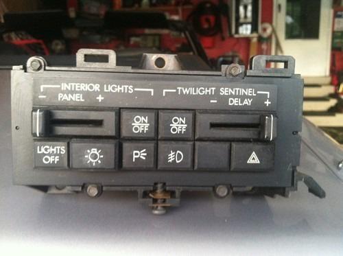 Cadillac allante oem auto headlamp head light switch from 1989 allante